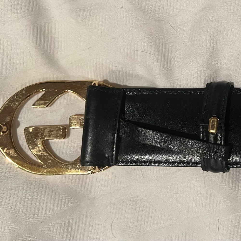 XS Gucci Belt 65cm Black Leather, authentic - Picture 7 of 7
